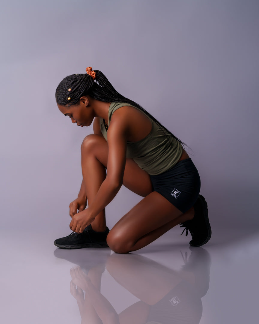Echo Exposure Ladies Fitness Shorts