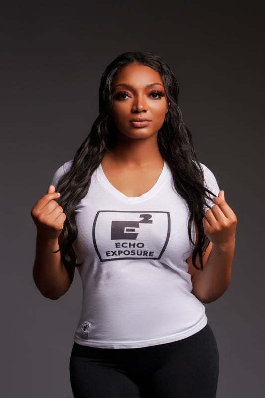 Echo Exposure Premium V-Neck Tee