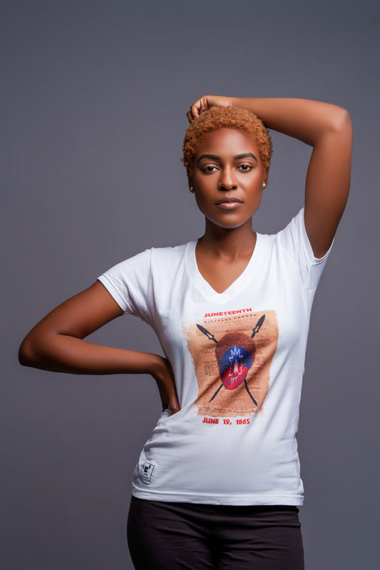 Juneteenth Celebration V-neck
